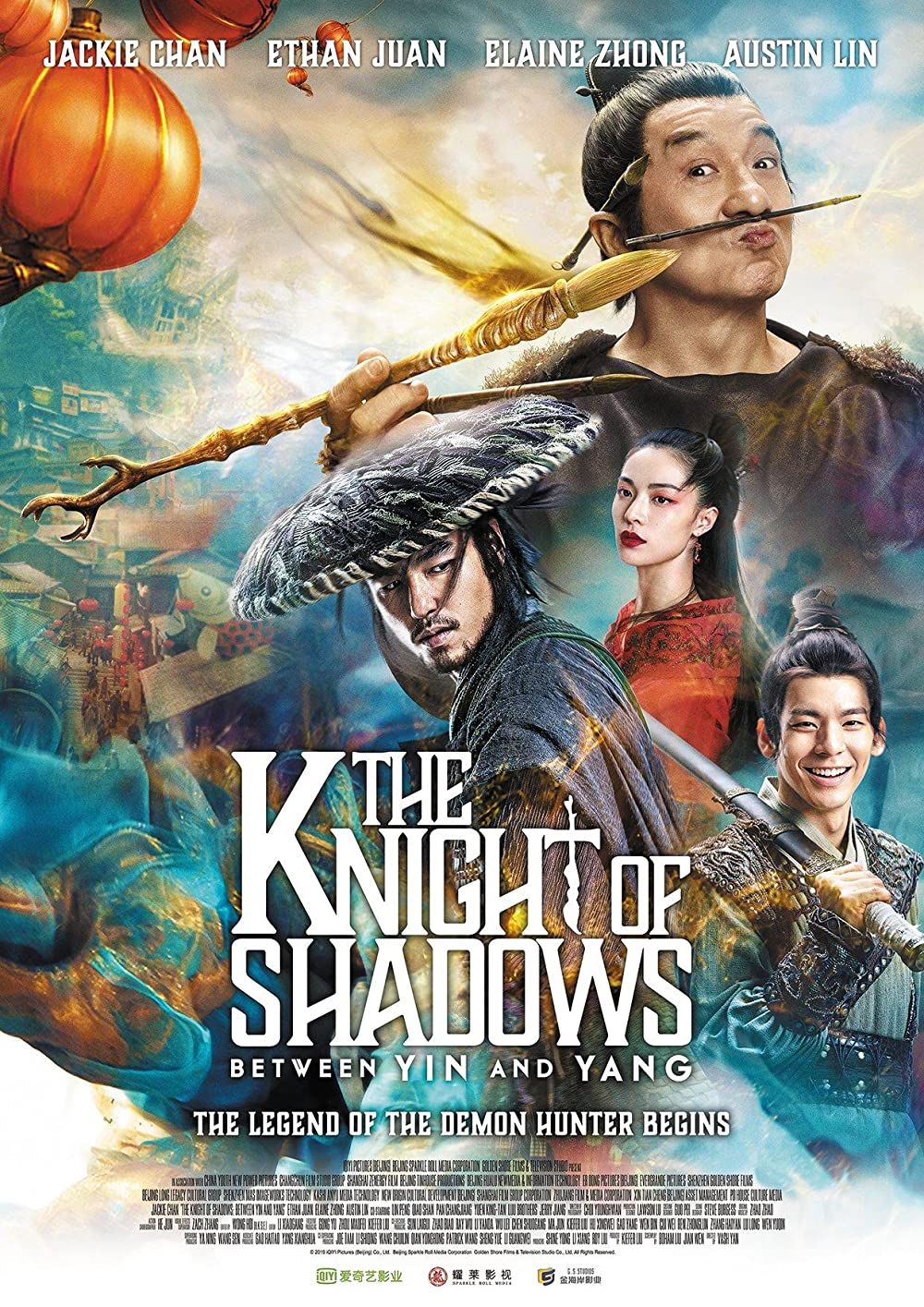 poster of The Knight of Shadows Between Yin and Yang (2019) Hindi Dubbed HDRip