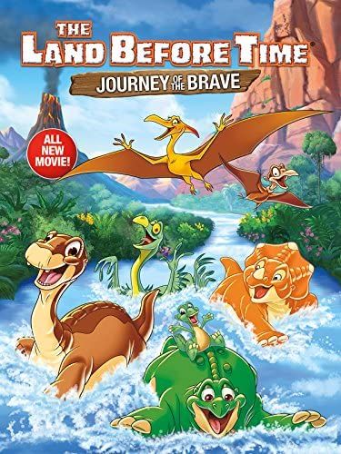 poster of The Land Before Time XIV: Journey of the Brave (2016) Hindi Dubbed WEB-DL