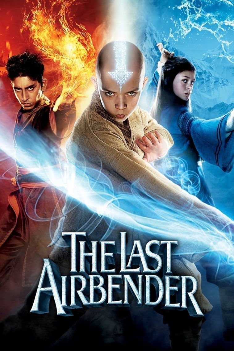 poster of The Last Airbender (2010) Hindi Dubbed BluRay