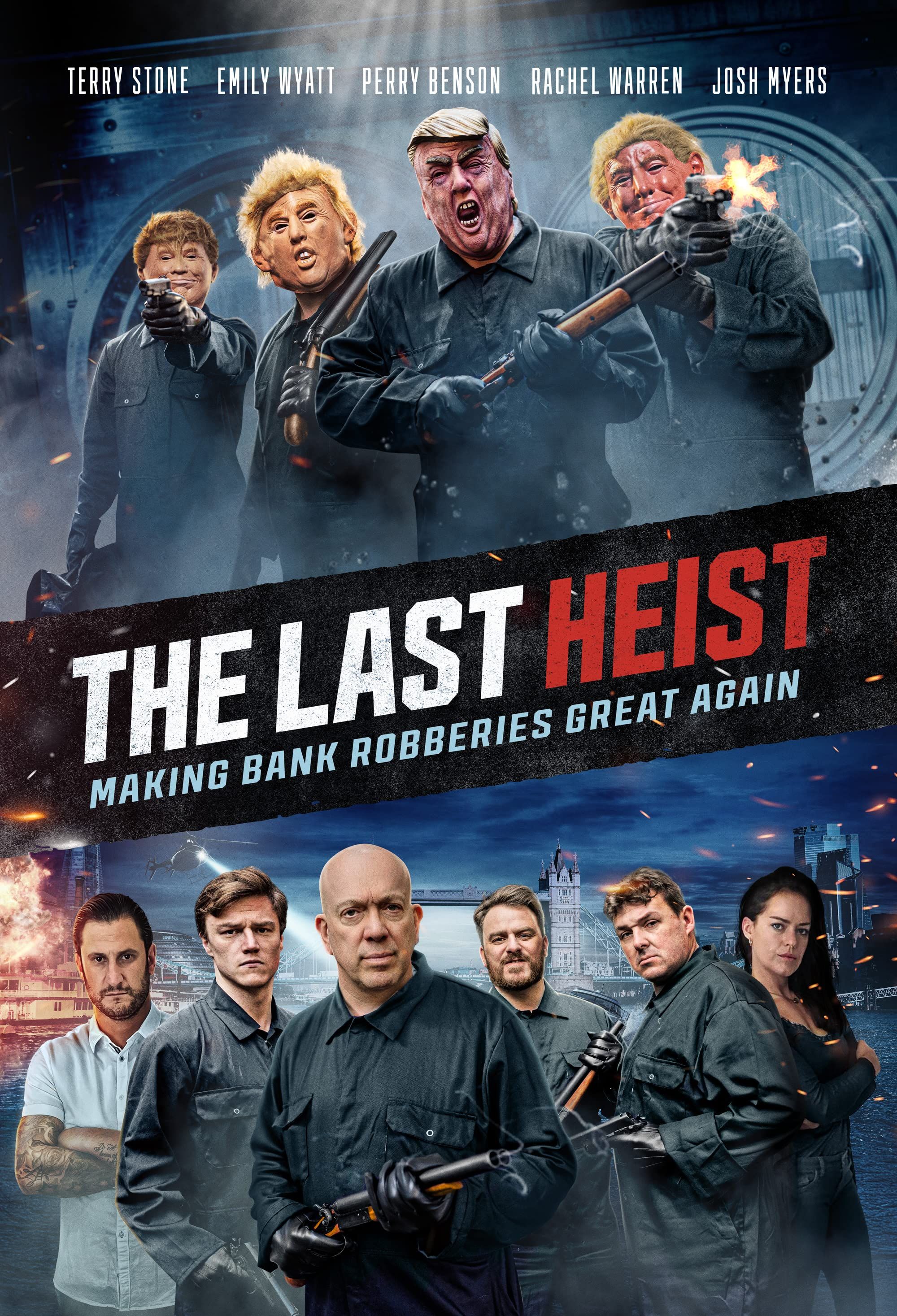 poster of The Last Heist 2022 Hindi Dubbed (Unofficial) WEBRip