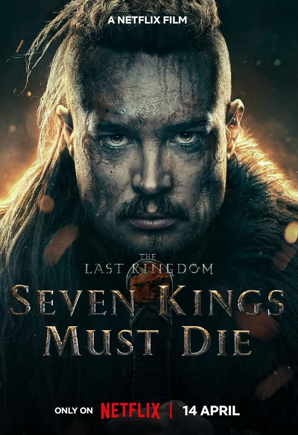 poster of The Last Kingdom Seven Kings Must Die (2023) Hindi Dubbed NF HDRip