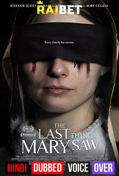 poster of The Last Thing Mary Saw (2021) Hindi (Voice Over) Dubbed WEBRip