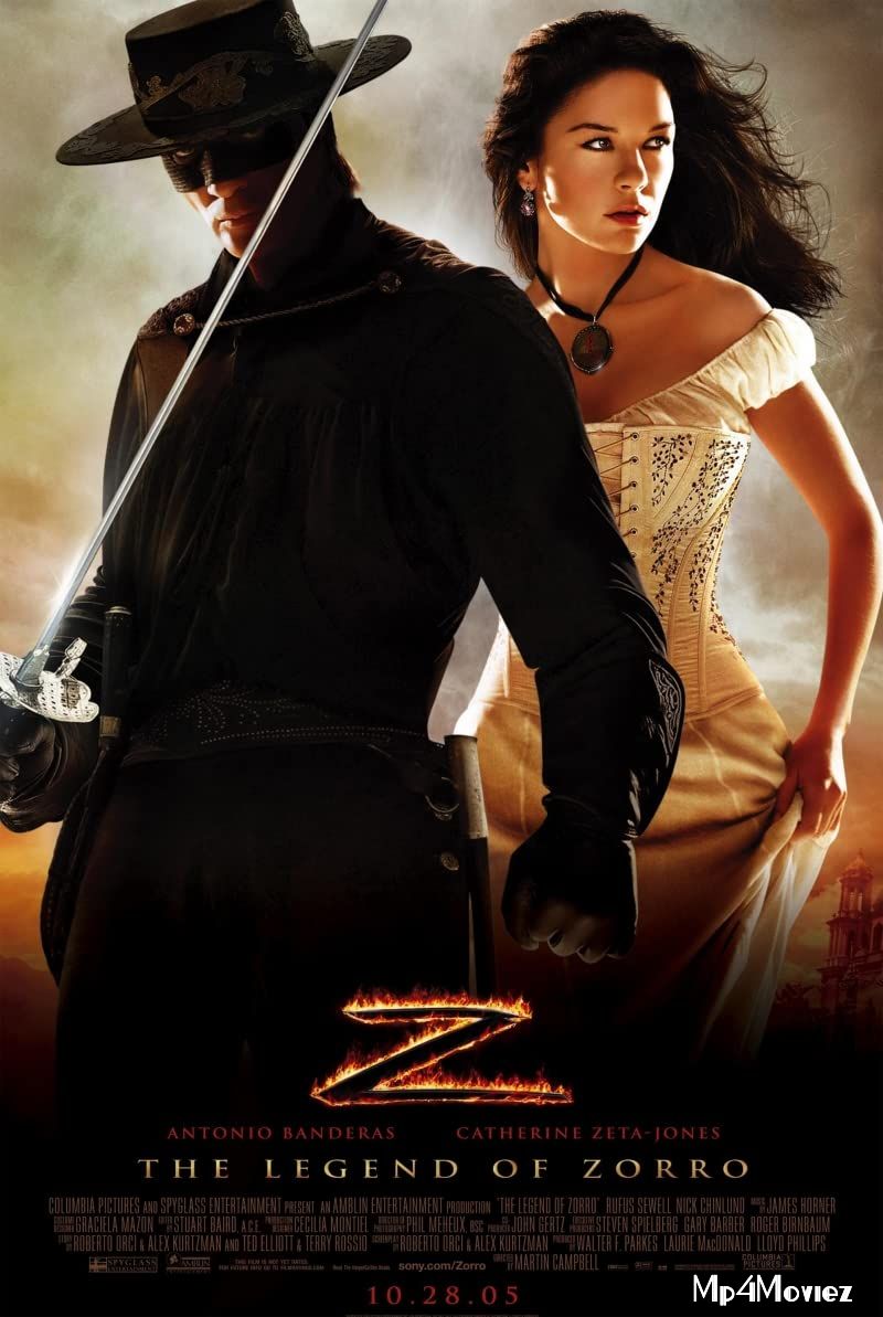 poster of The Legend of Zorro (2005) Hindi Dubbed BRRip