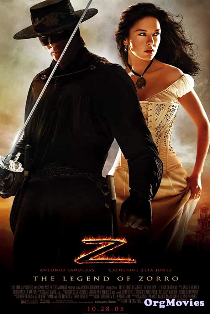 poster of The Legend of Zorro 2005 Hindi Dubbed Full Movie