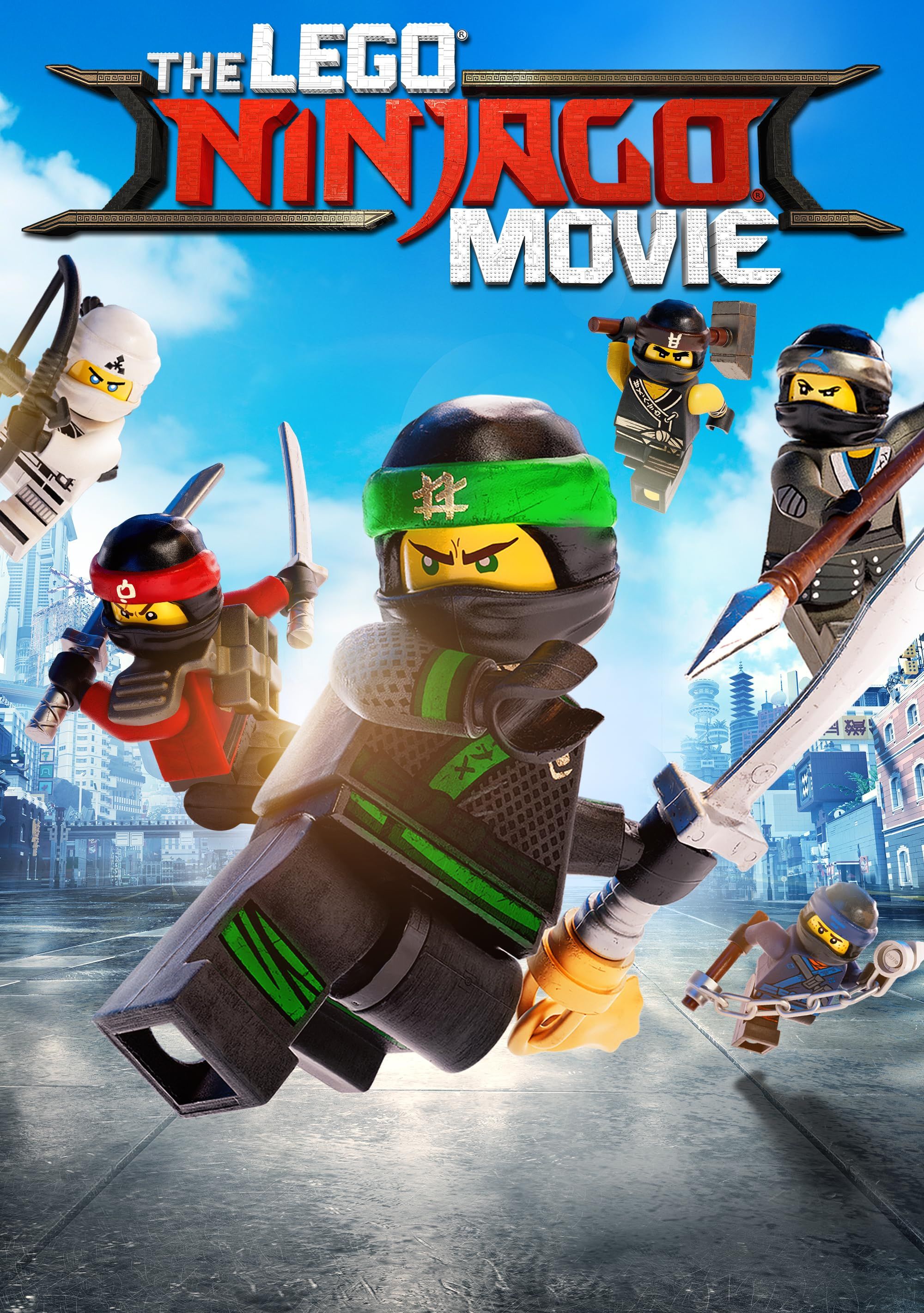 poster of The Lego Ninjago Movie (2017) Hindi Dubbed