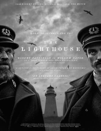 poster of The Lighthouse (2019) Hindi Dubbed ORG HDRip