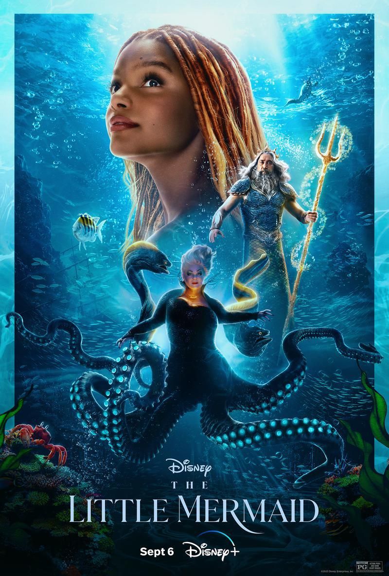 poster of The Little Mermaid (2023) Hindi Dubbed