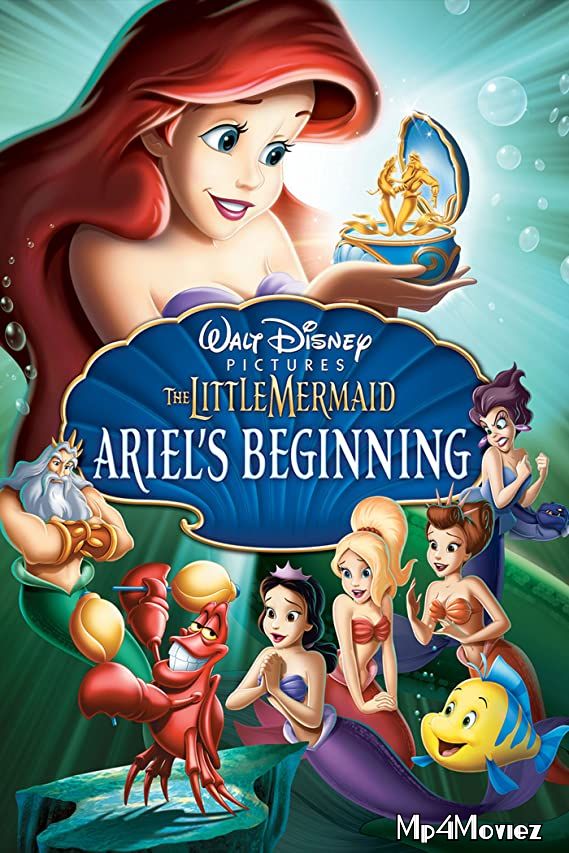 poster of The Little Mermaid Ariels Beginning 2008 Hindi Dubbed Movie