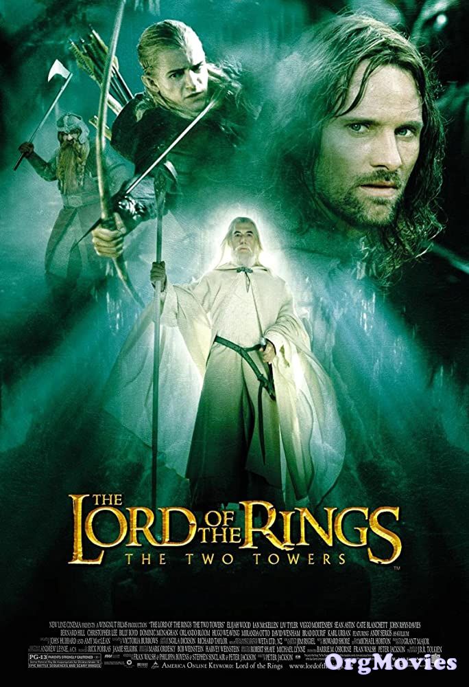 poster of The Lord of the Rings The Two Towers 2002 Hindi Dubbed Full Movie