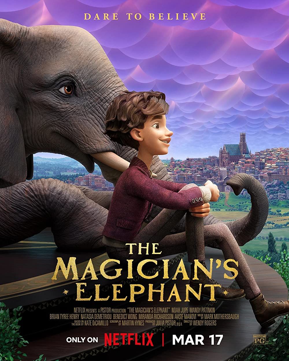 poster of The Magicians Elephant (2023) Hindi Dubbed HDRip