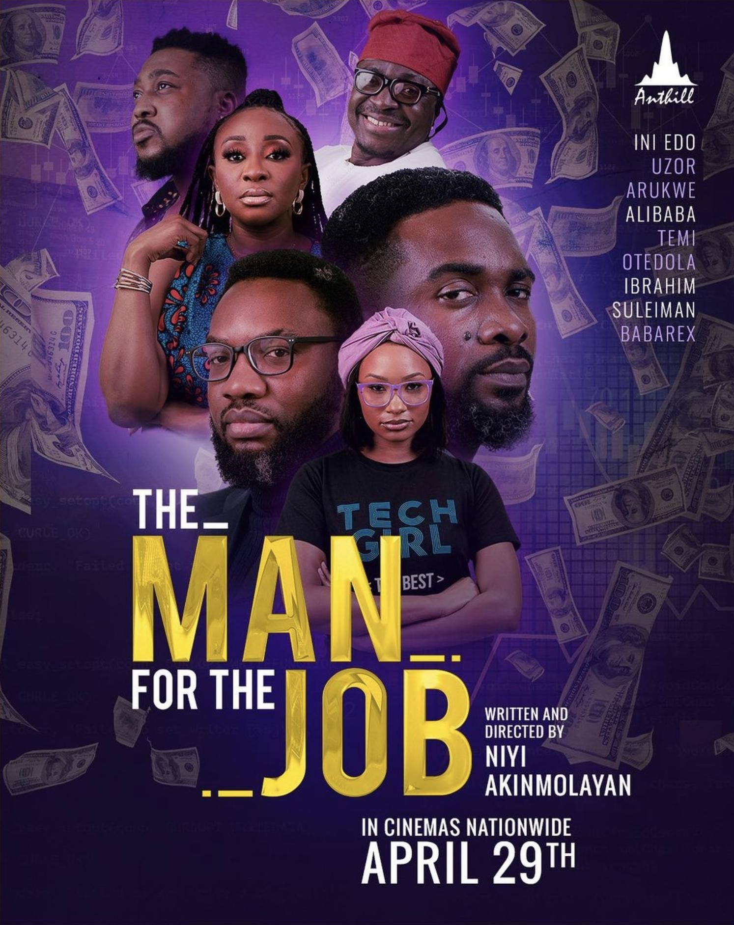 poster of The Man for the Job (2022) Hindi Dubbed (Unofficial) WEBRip