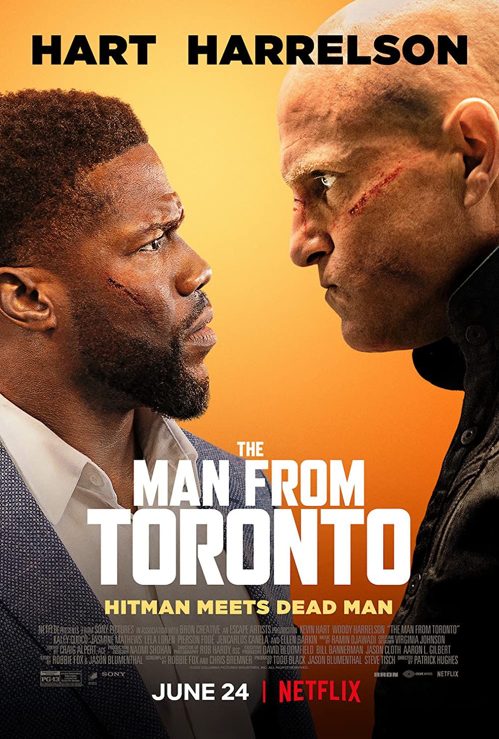 poster of The Man From Toronto (2022) Hindi Dubbed HDRip