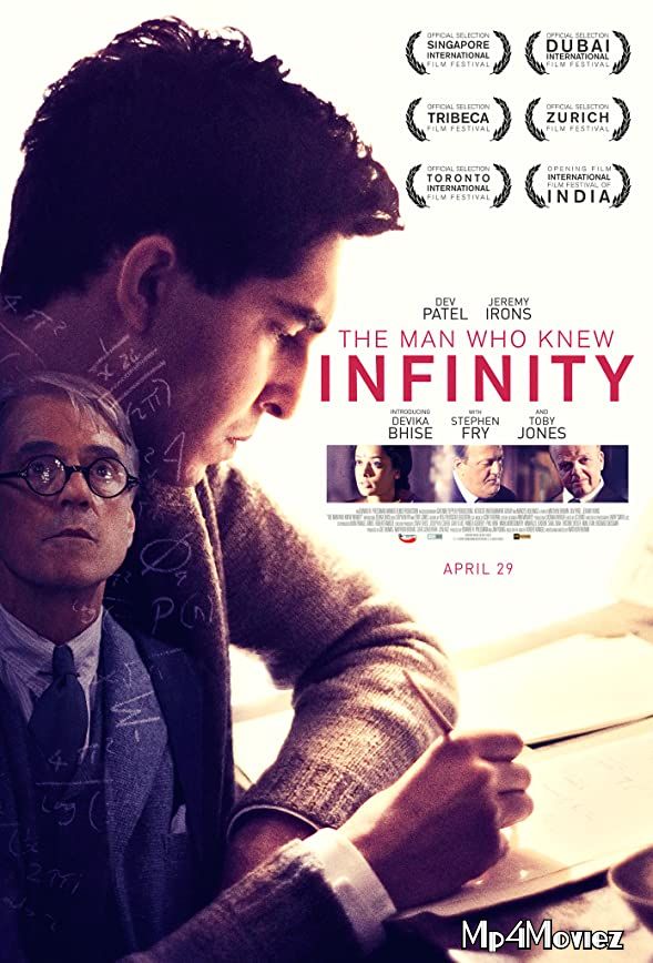 poster of The Man Who Knew Infinity 2015 Hindi Dubbed Movie