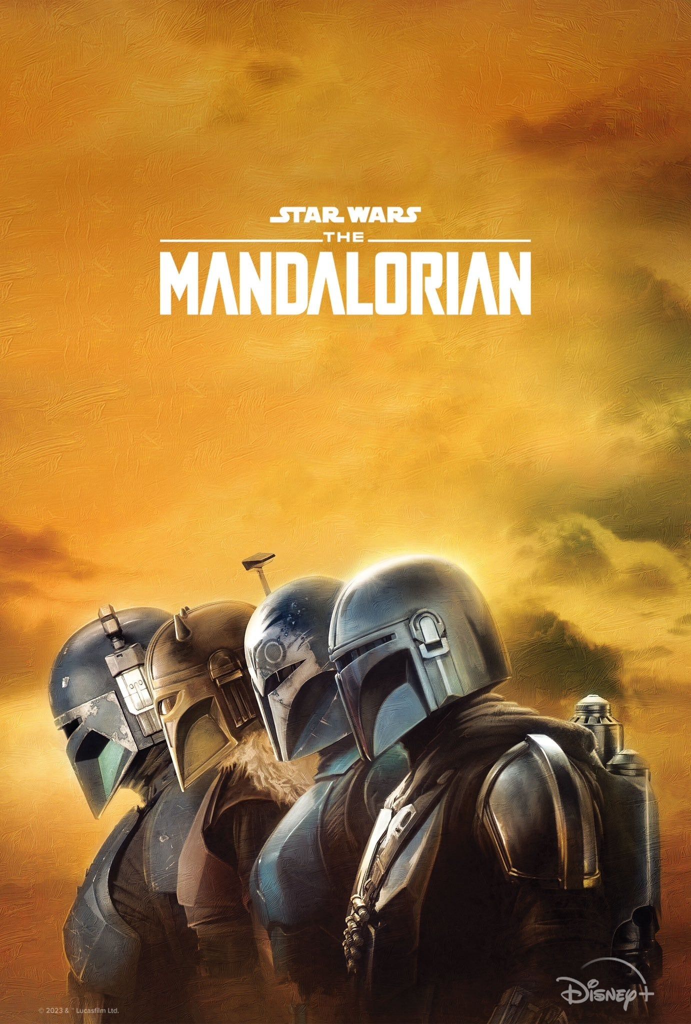 poster of The Mandalorian (2023) S03 EP01 Hindi Dubbed HDRip