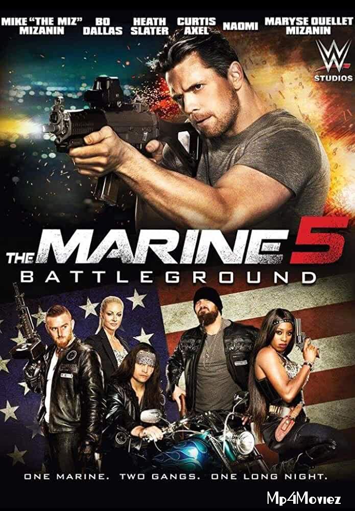 poster of The Marine 5 Battleground 2017 Hindi Dubbed BluRay