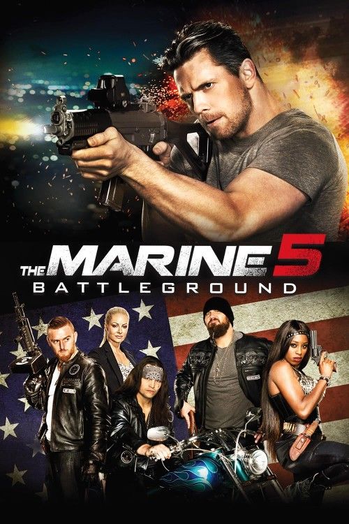 poster of The Marine 5: Battleground 2017 Hindi Dubbed Movie