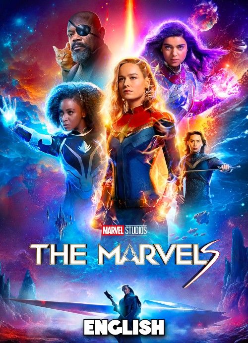 poster of The Marvels (2023) English ORG Movie