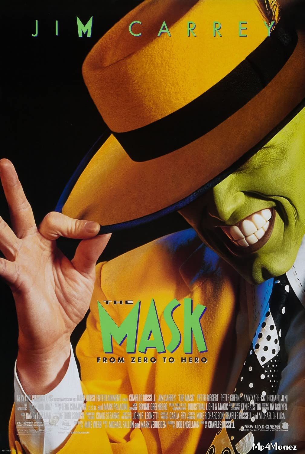 poster of The Mask (1994) Hindi Dubbed BRRip