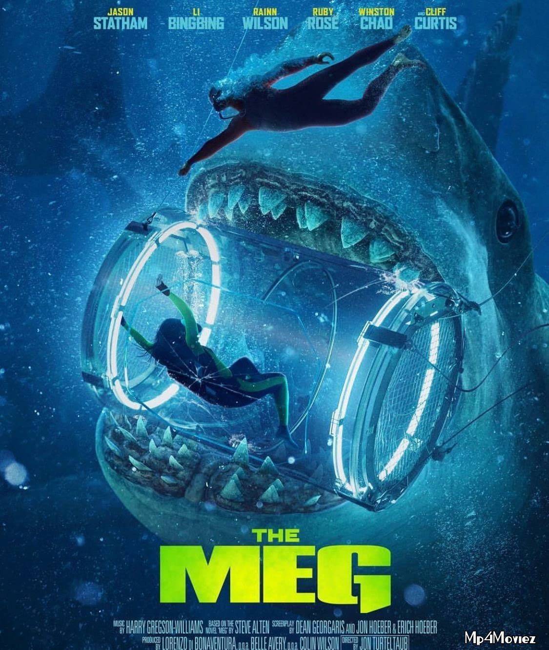 poster of The Meg (2018) Hindi Dubbed BRRip