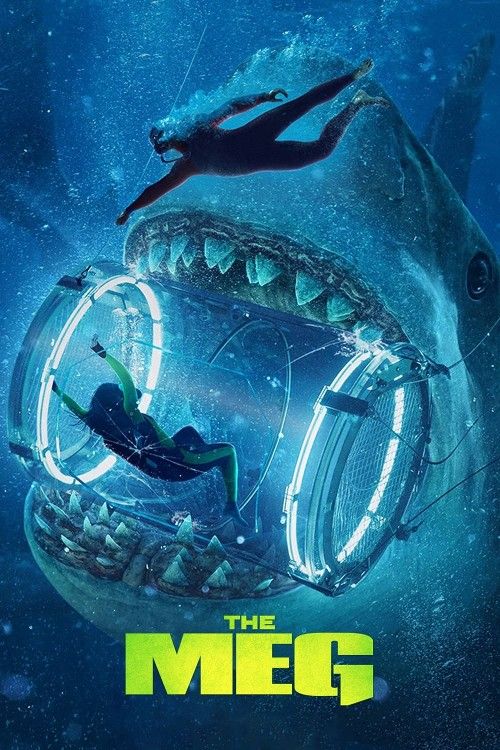 poster of The Meg (2018) Hindi Dubbed