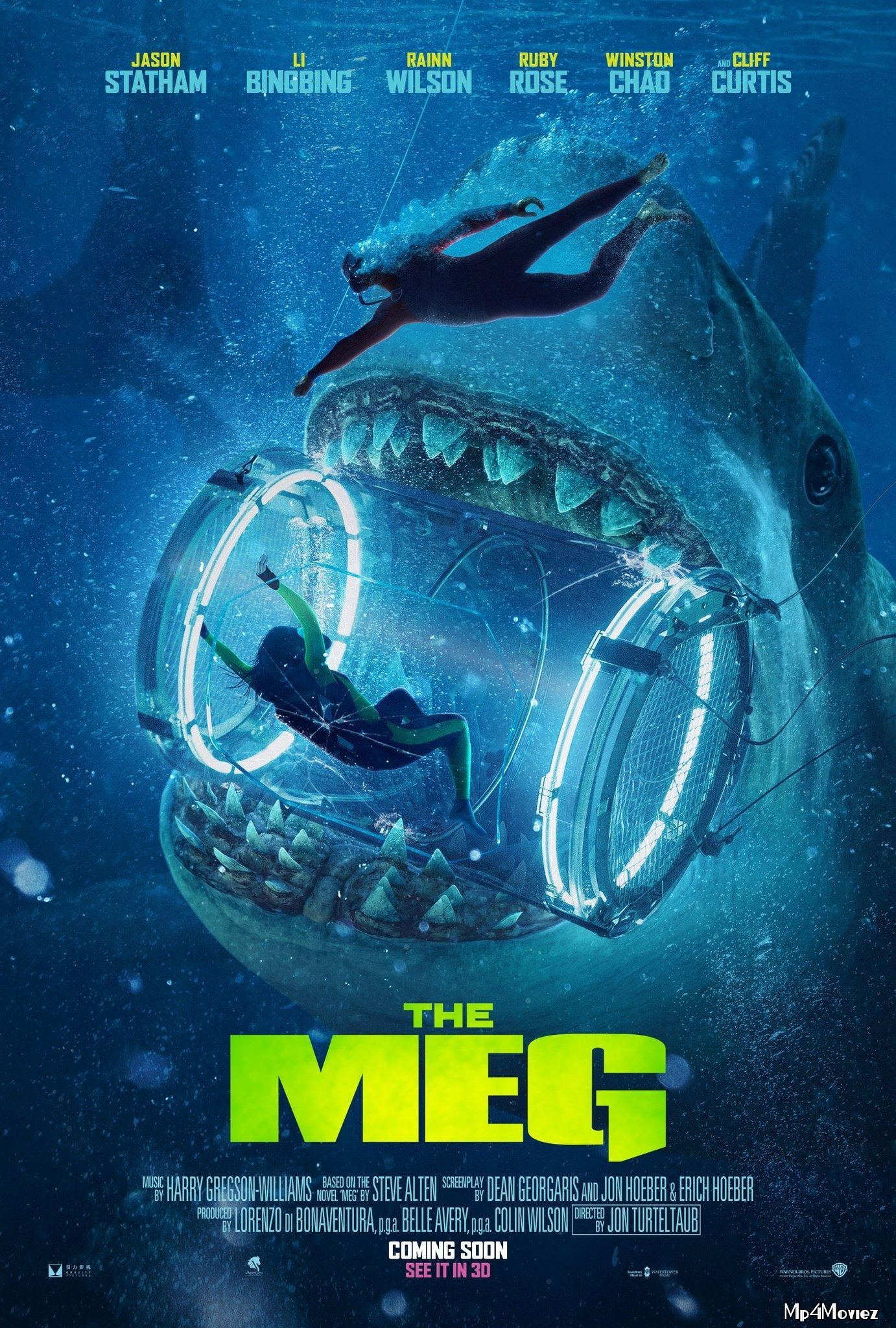 poster of The Meg 2018 Hindi Dubbed Full Movie