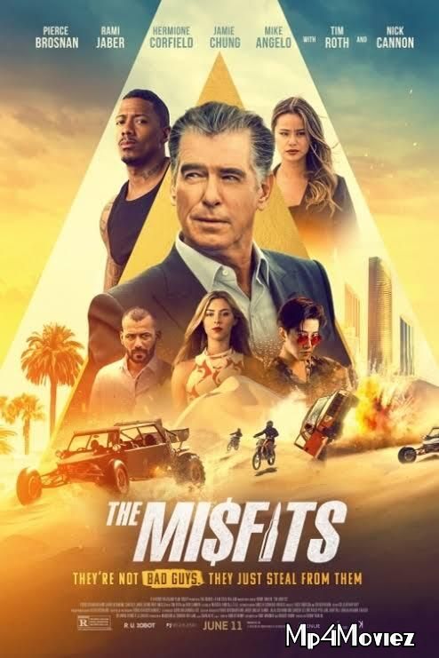 poster of The Misfits 2021 English Movie HDRip