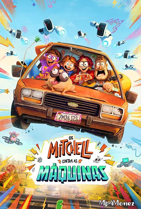 poster of The Mitchells vs The Machines (2021) Hindi Dubbed ORG HDRip