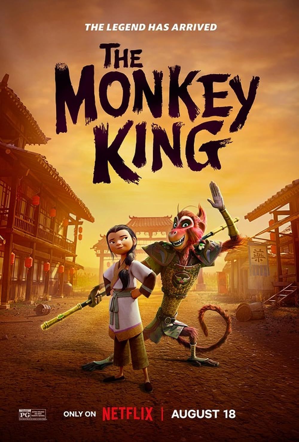 poster of The Monkey King (2023) Hindi Dubbed