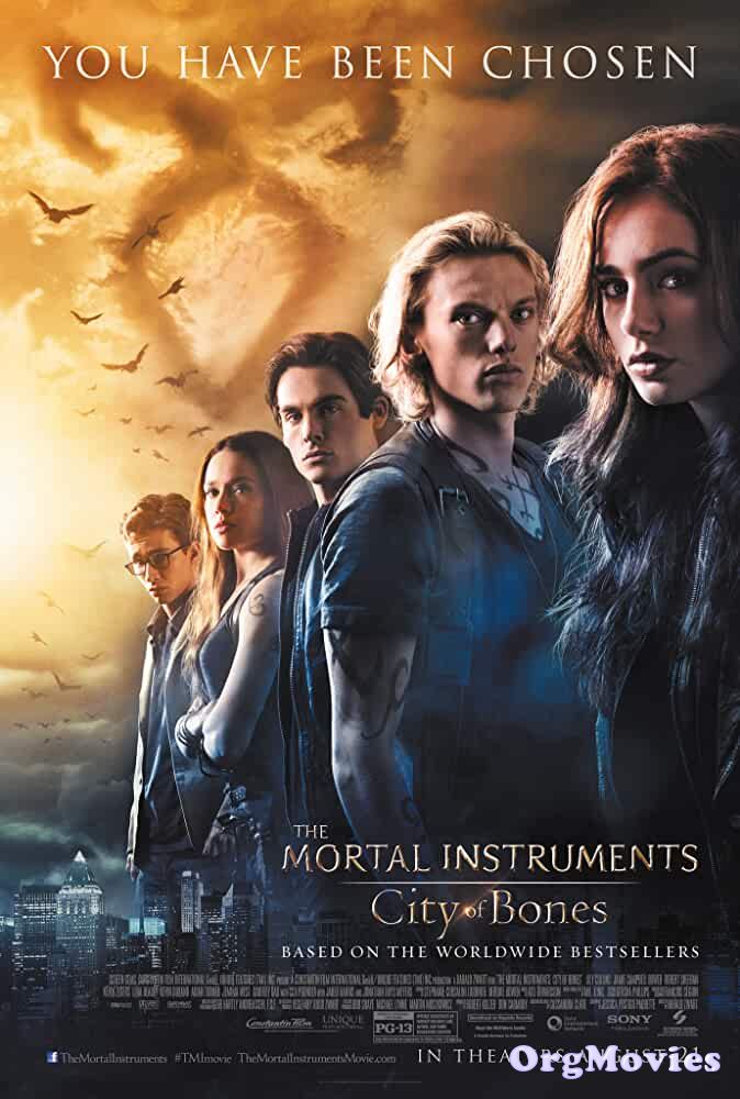 poster of The Mortal Instruments City of Bones 2013 Hindi Dubbed Full Movie