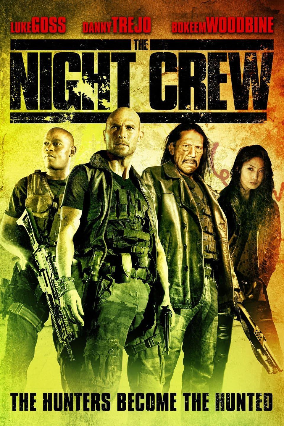 poster of The Night Crew (2015) Hindi Dubbed BluRay