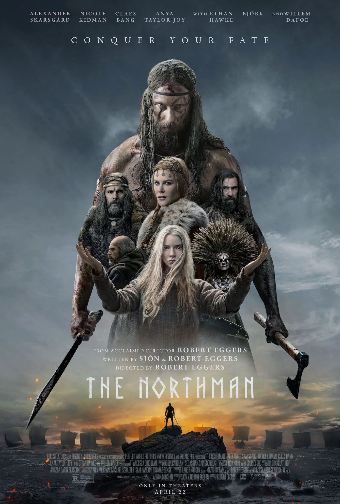 poster of The Northman (2022) Hindi Dubbed BluRay