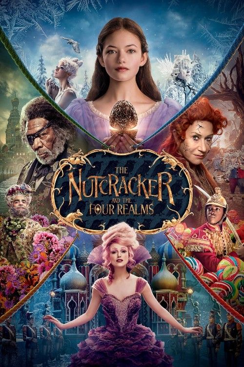 poster of The Nutcracker and the Four Realms (2018) Hindi Dubbed Movie