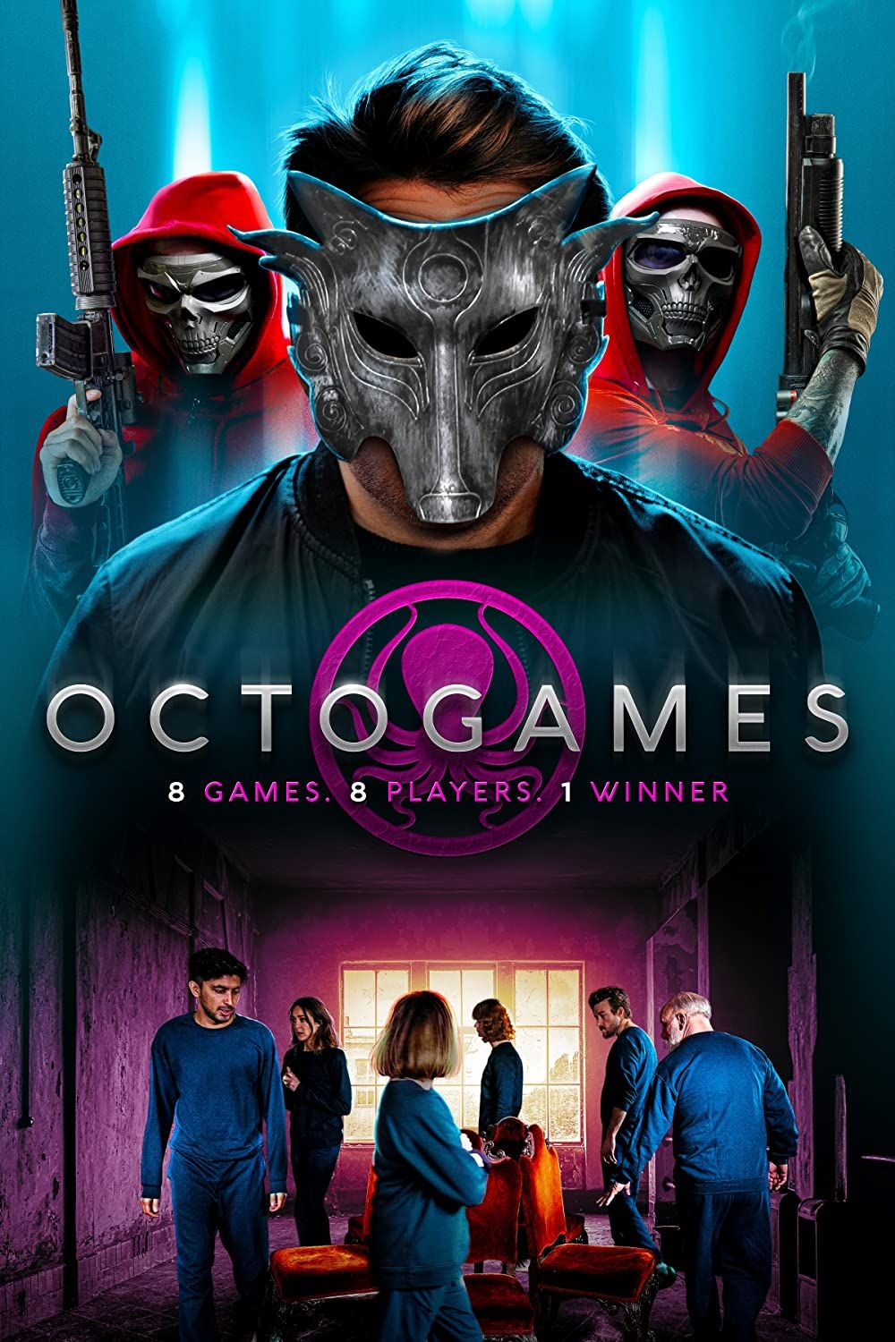 poster of The OctoGames (2022) Hindi Dubbed HDRip