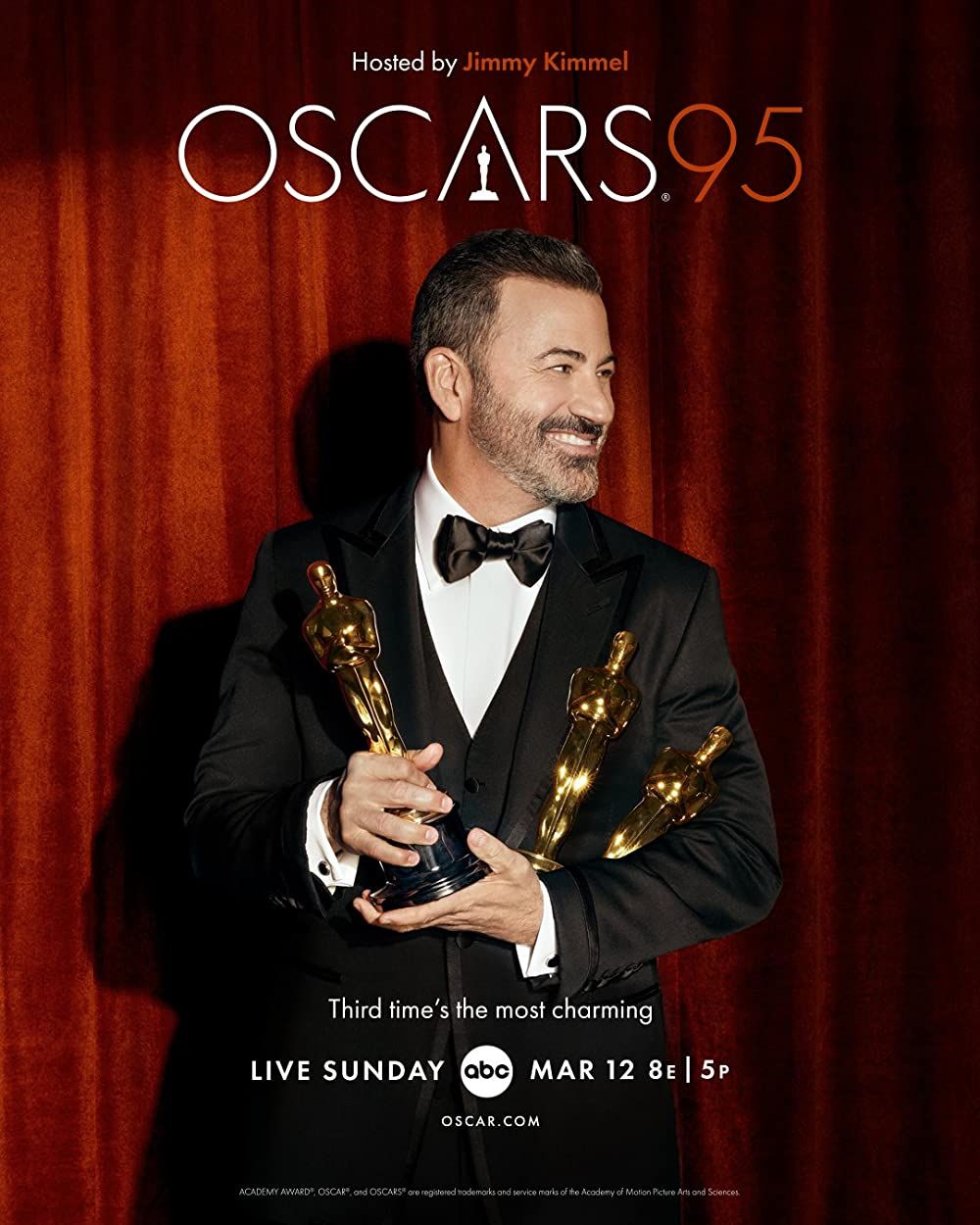 poster of The Oscars The 95th Annual Academy Awards 2023 English HDRip