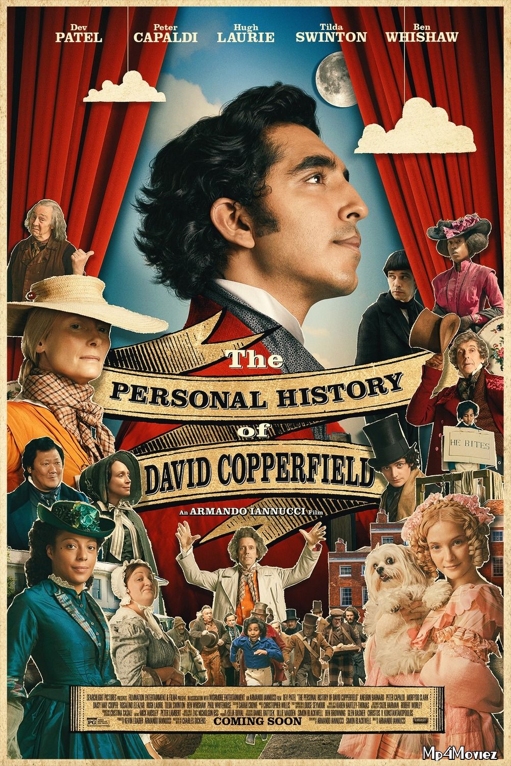 poster of The Personal History of David Copperfield 2019 Unofficial Hindi Dubbed Movie