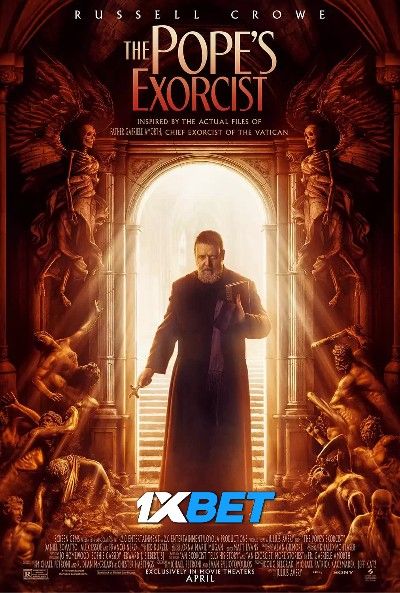 poster of The Popes Exorcist (2023) English HDCAM