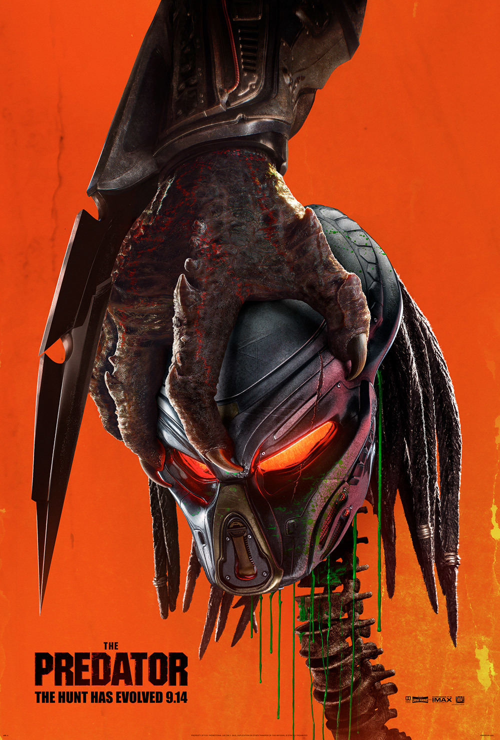 poster of The Predator 2018