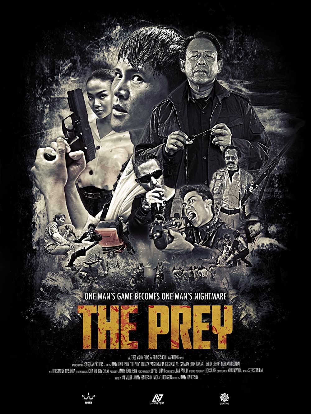 poster of The Prey (2018) Hindi Dubbed HDRip