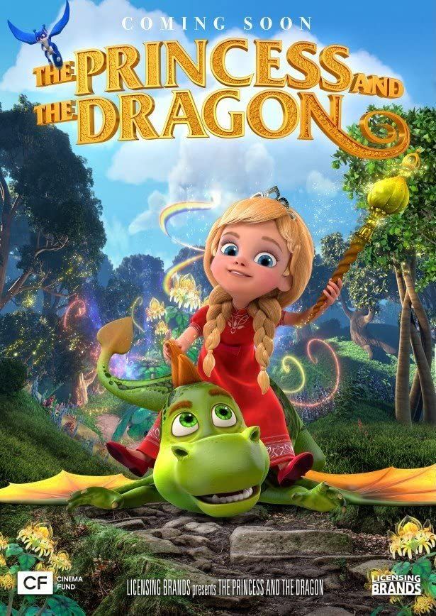 poster of The Princess and the Dragon (2018) Hindi Dubbed HDRip