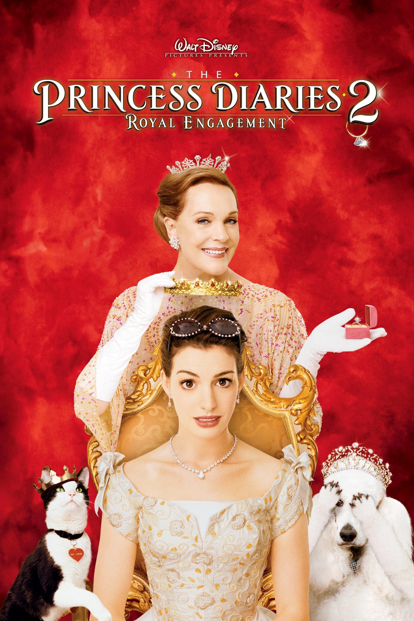 poster of The Princess Diaries 2: Royal Engagement (2004) Hindi Dubbed BluRay