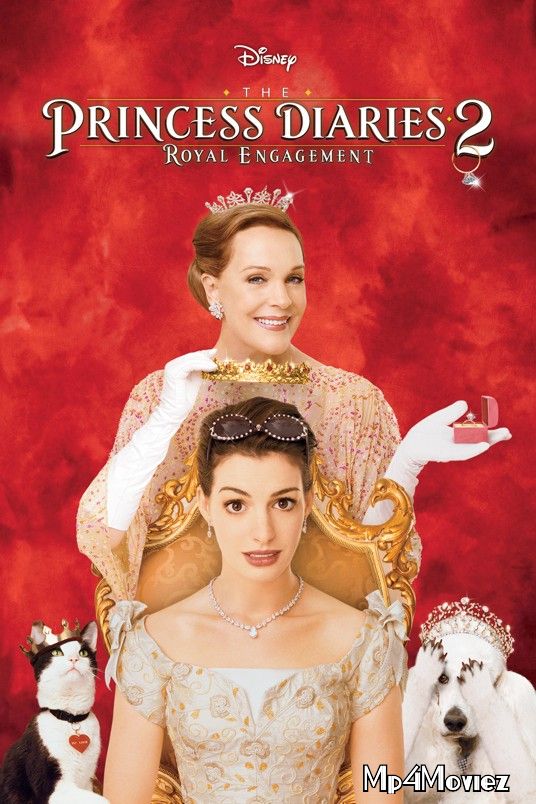 poster of The Princess Diaries 2: Royal Engagement 2004 Hindi Dubbed Movie