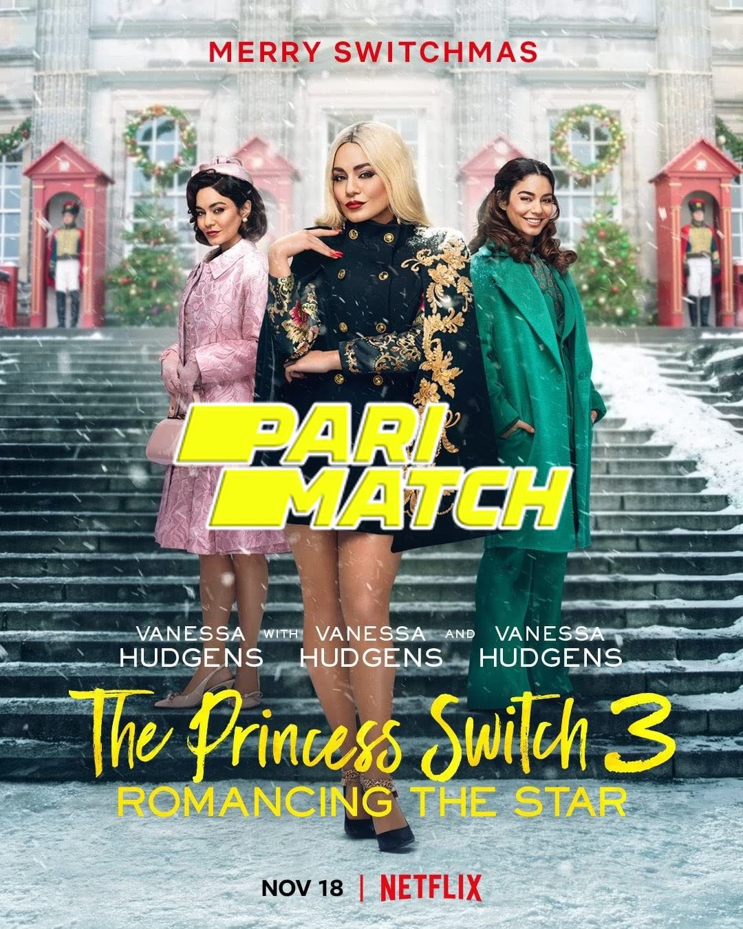 poster of The Princess Switch 3 (2021) Bengali (Voice Over) Dubbed WEBRip