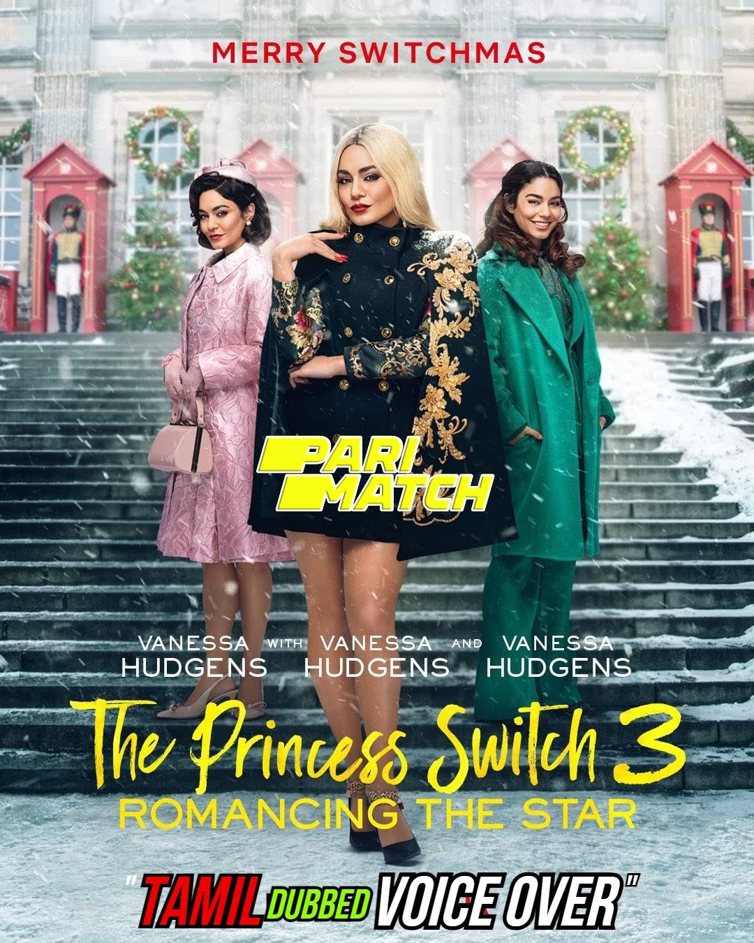 poster of The Princess Switch 3 (2021) Tamil (Voice Over) Dubbed WEBRip