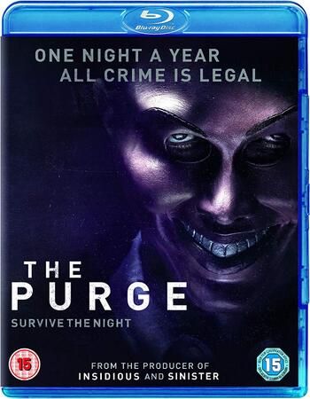 poster of The Purge (2013) Hindi Dubbed BluRay