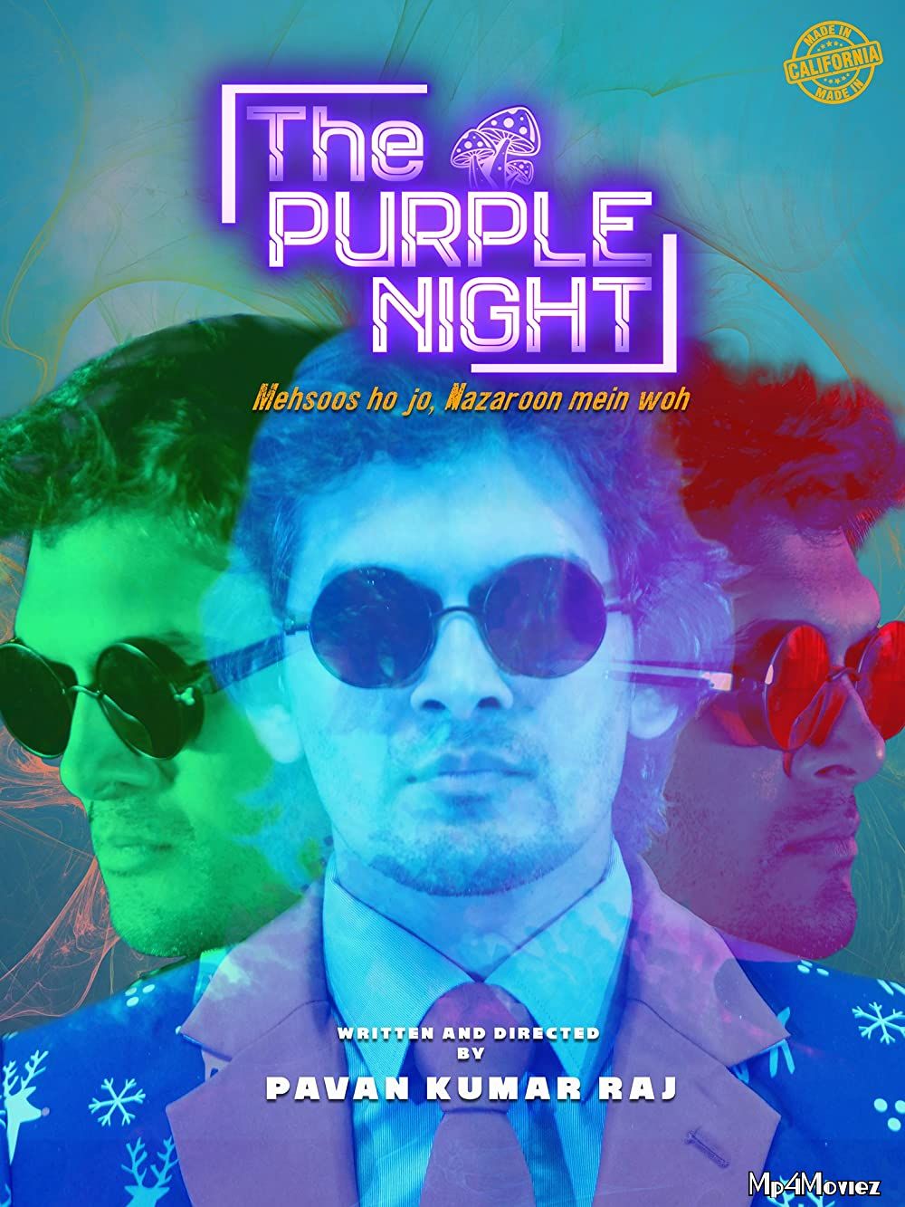 poster of The Purple Night (2021) Hindi HDRip