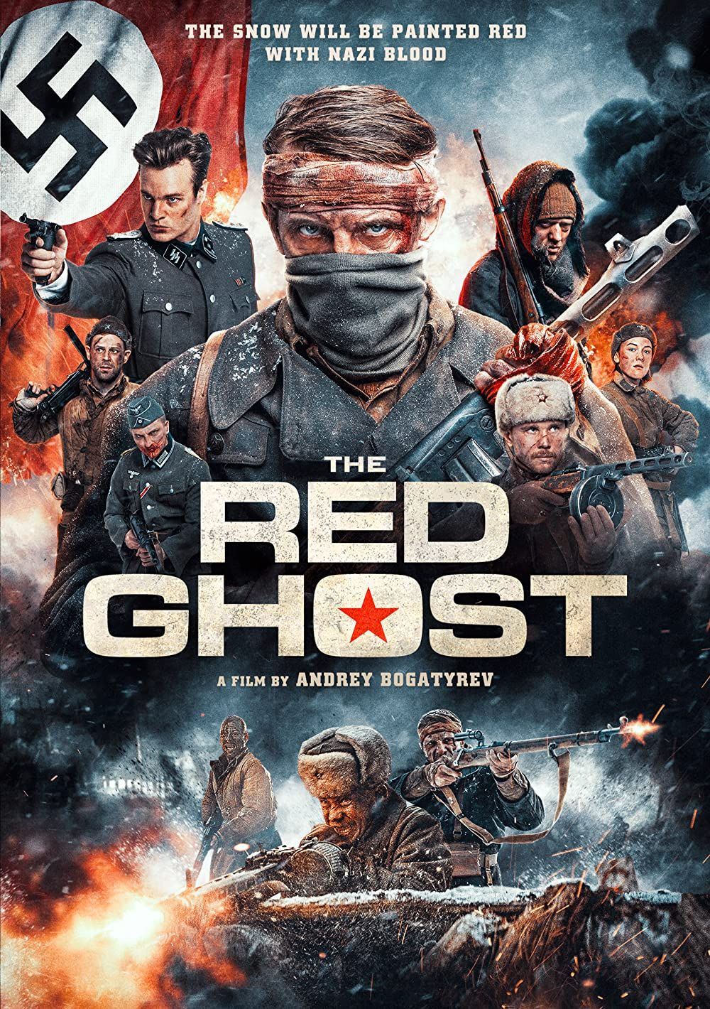 poster of The Red Ghost 2020 Hindi Dubbed BluRay