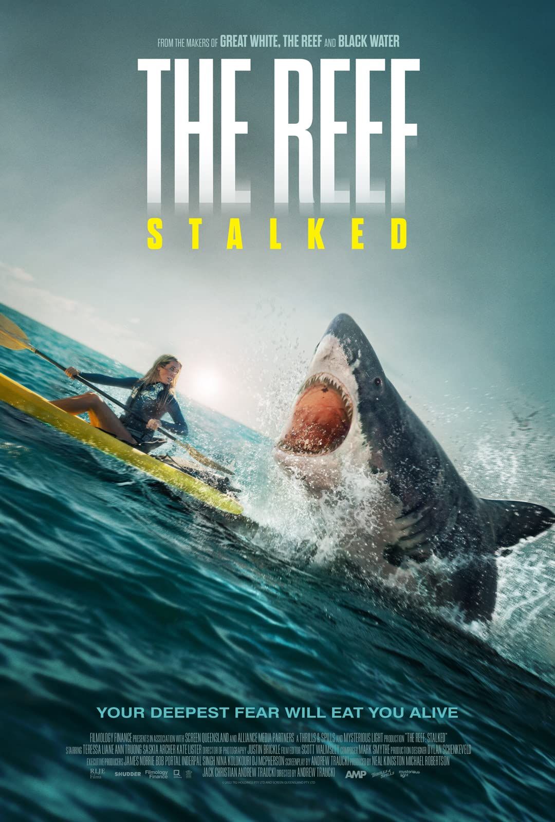 poster of The Reef: Stalked (2022) Tamil Dubbed (Unofficial) WEBRip