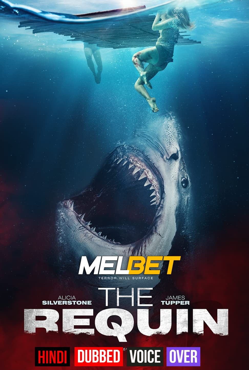 poster of The Requin (2022) Hindi (Voice Over) Dubbed WEBRip