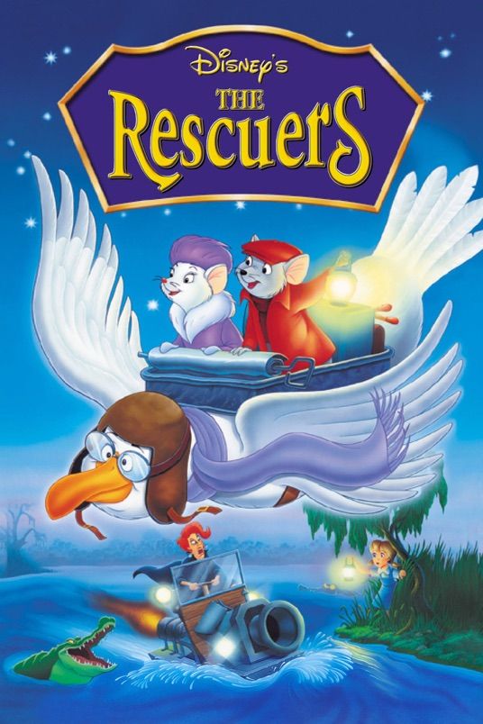 poster of The Rescuers (1977) UNCUT Hindi Dubbed BluRay