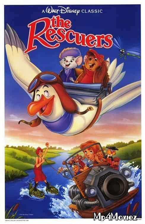 poster of The Rescuers 1977 UNCUT Hindi Dubbed Movie